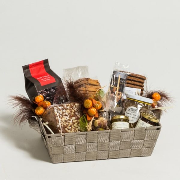 Geschenkmand ontbijt